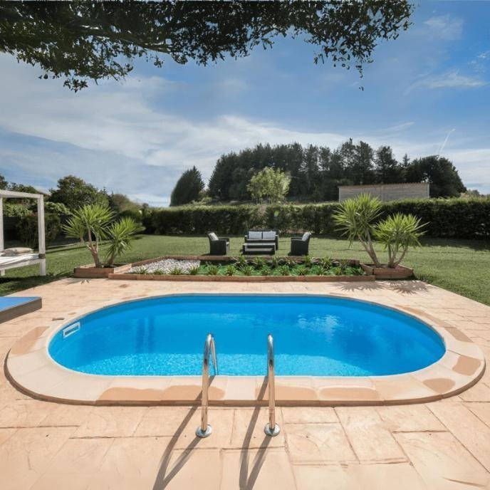 Piscine ovale enterrée 5,00m x 3,00m x H - TryIlluminate