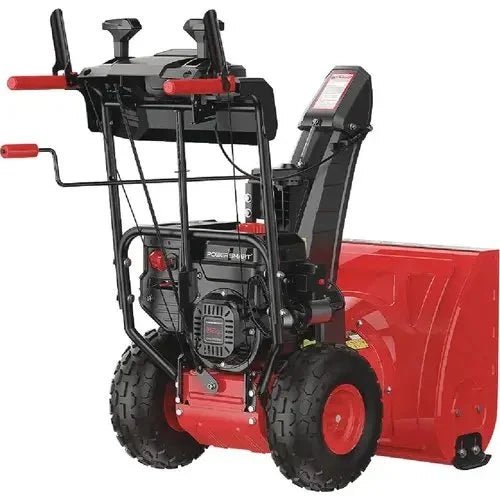 PowerSmart 26” 212cc Two Stage Gas Self Propelled Snow Blower with Electric Starts - TryIlluminate