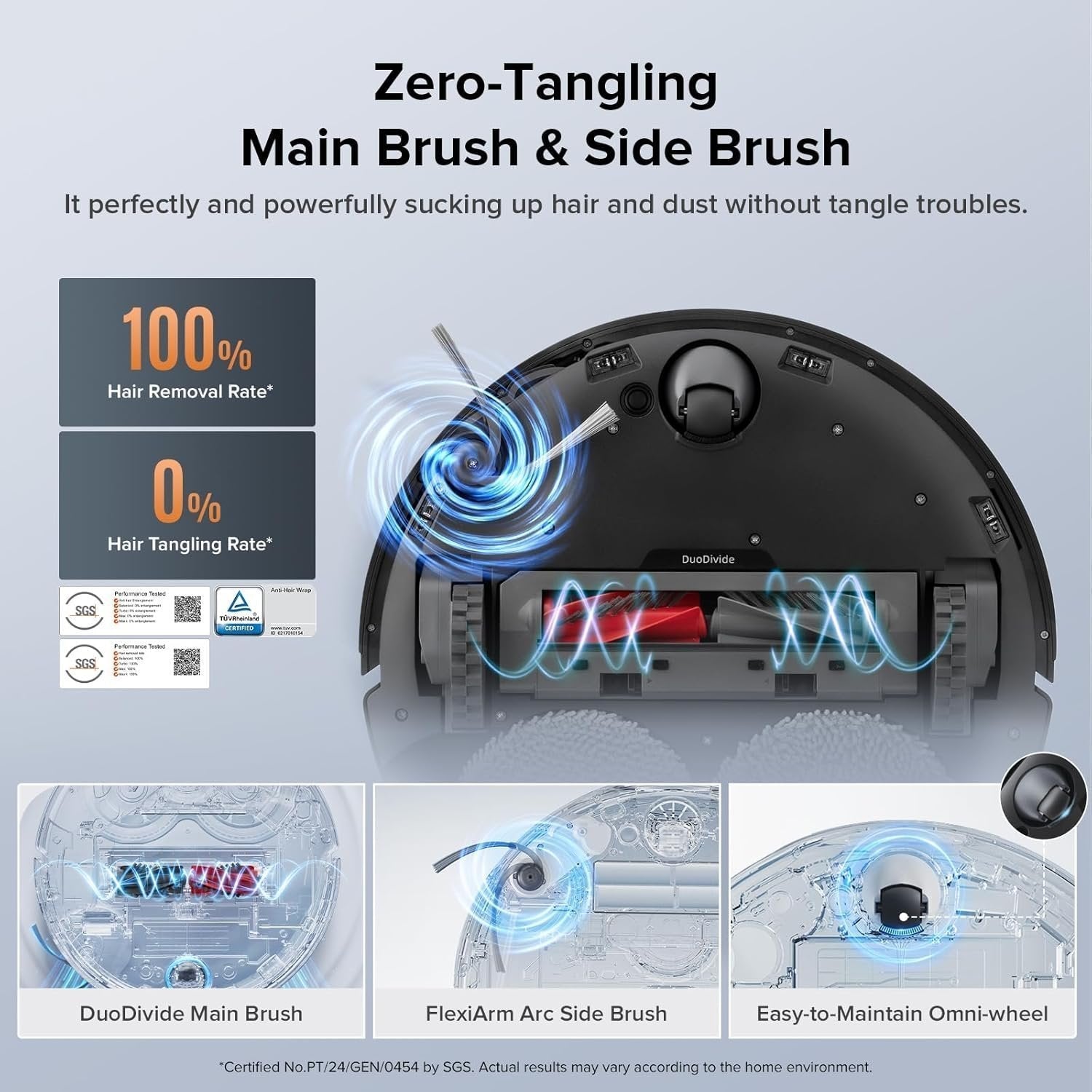 Roborock Qrevo Edge S5A Robot Vacuum & Mop, 18,500Pa, Zero-Tangle - TryIlluminate