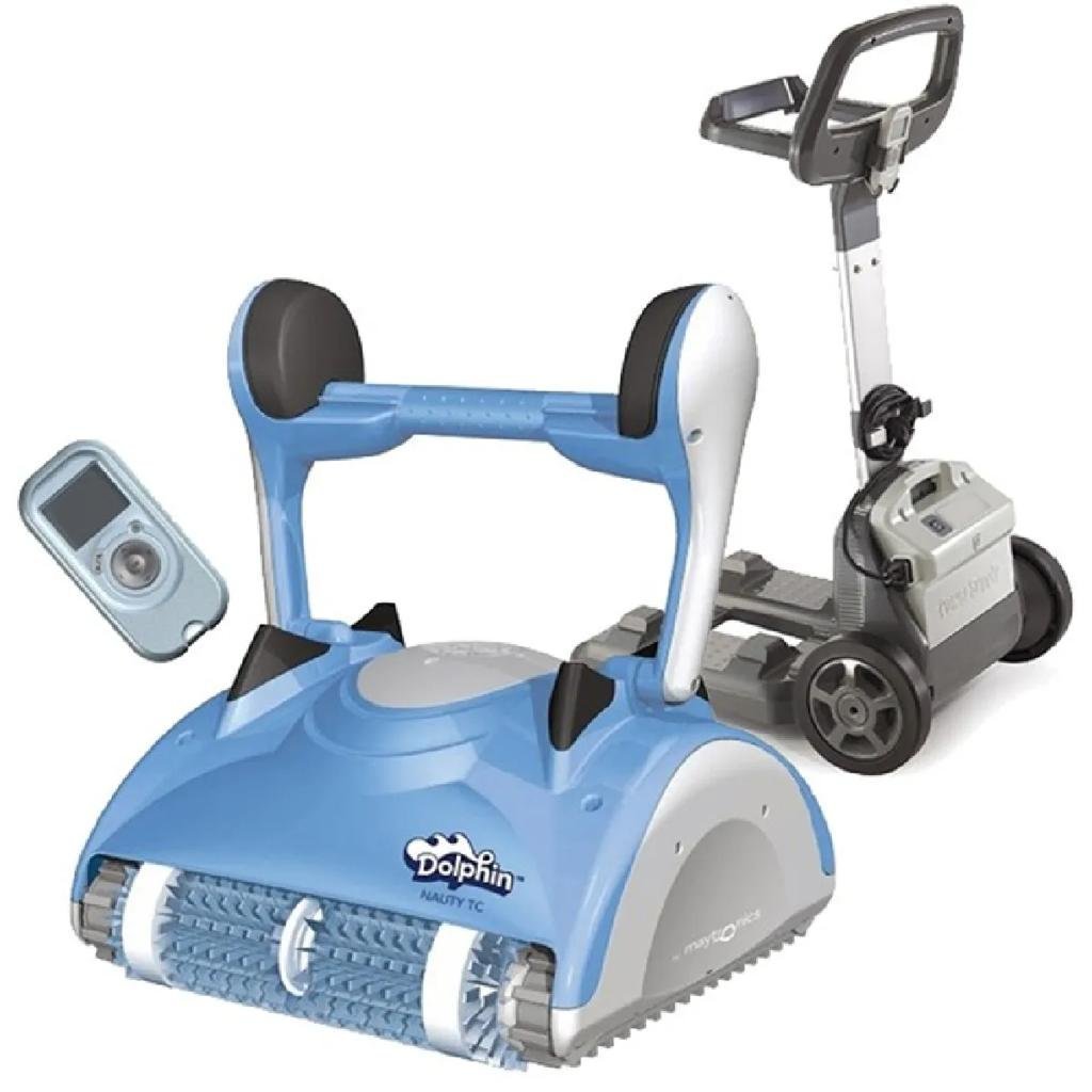 Robot piscine Maytronics Dolphin NAUTY TC - TryIlluminate
