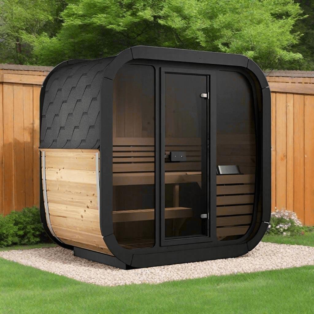 SaunaLife Model CL3G Cube Outdoor Sauna - TryIlluminate