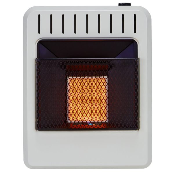 Avenger 10,000 BTU Dual Fuel Ventless Infrared Gas Space Heater FDT1IRA-R, Factory Reconditioned