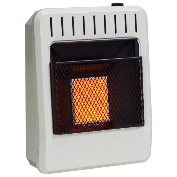 Avenger 10,000 BTU Dual Fuel Ventless Infrared Gas Space Heater FDT1IRA-R, Factory Reconditioned