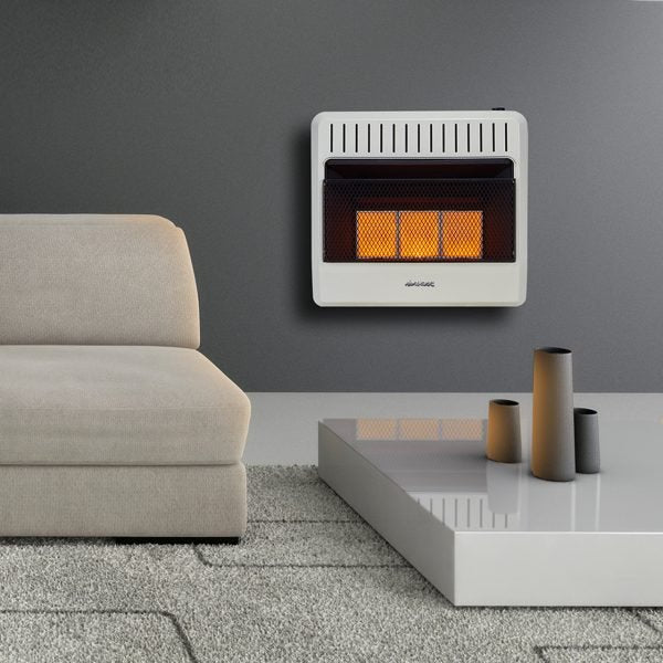 Avenger 30,000 BTU Dual Fuel Ventless Infrared Gas Space Heater FDT3IRA-R, Factory Reconditioned
