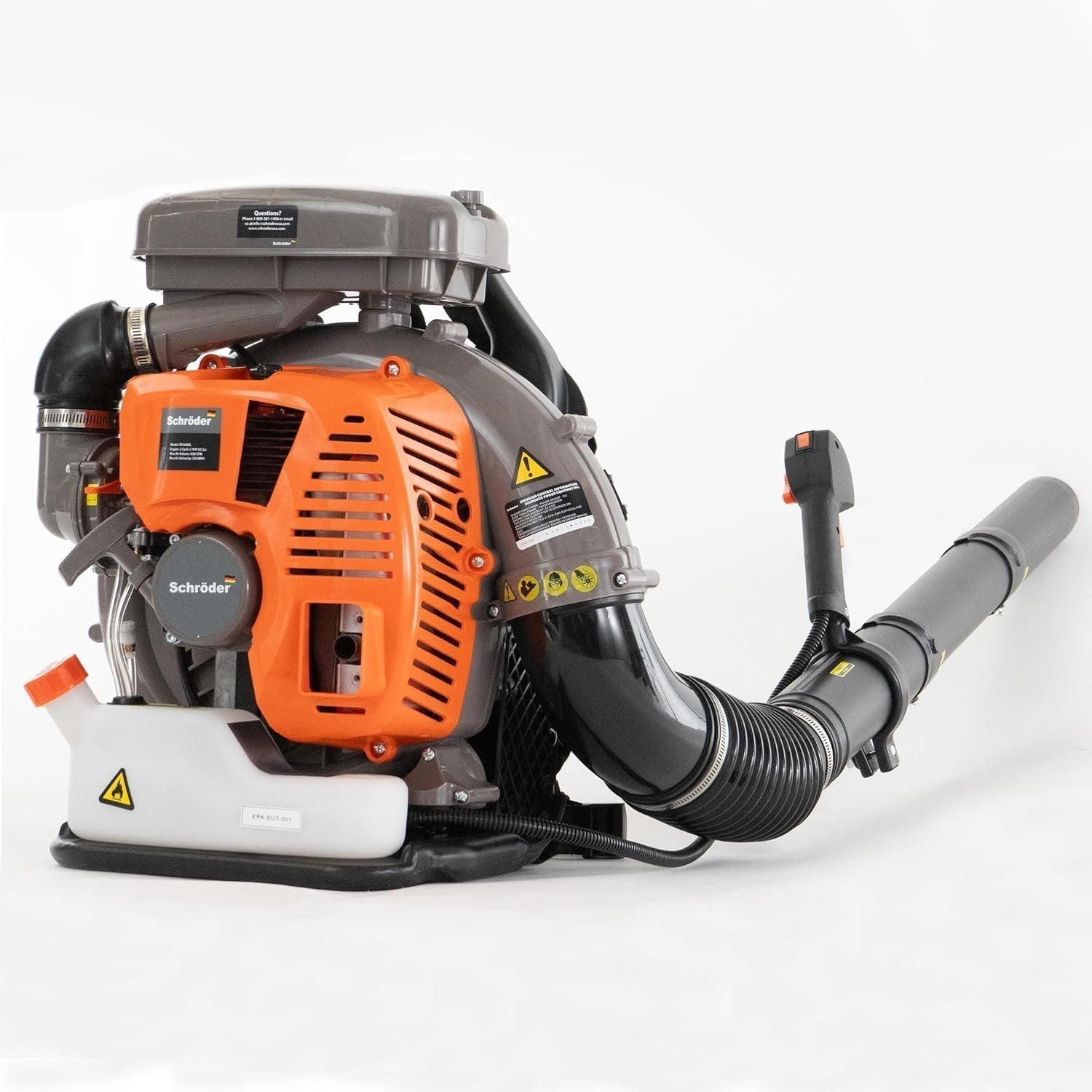 Schröder SR-6400L Backpack Gas Leaf Blower, 3.7 HP Engine - TryIlluminate