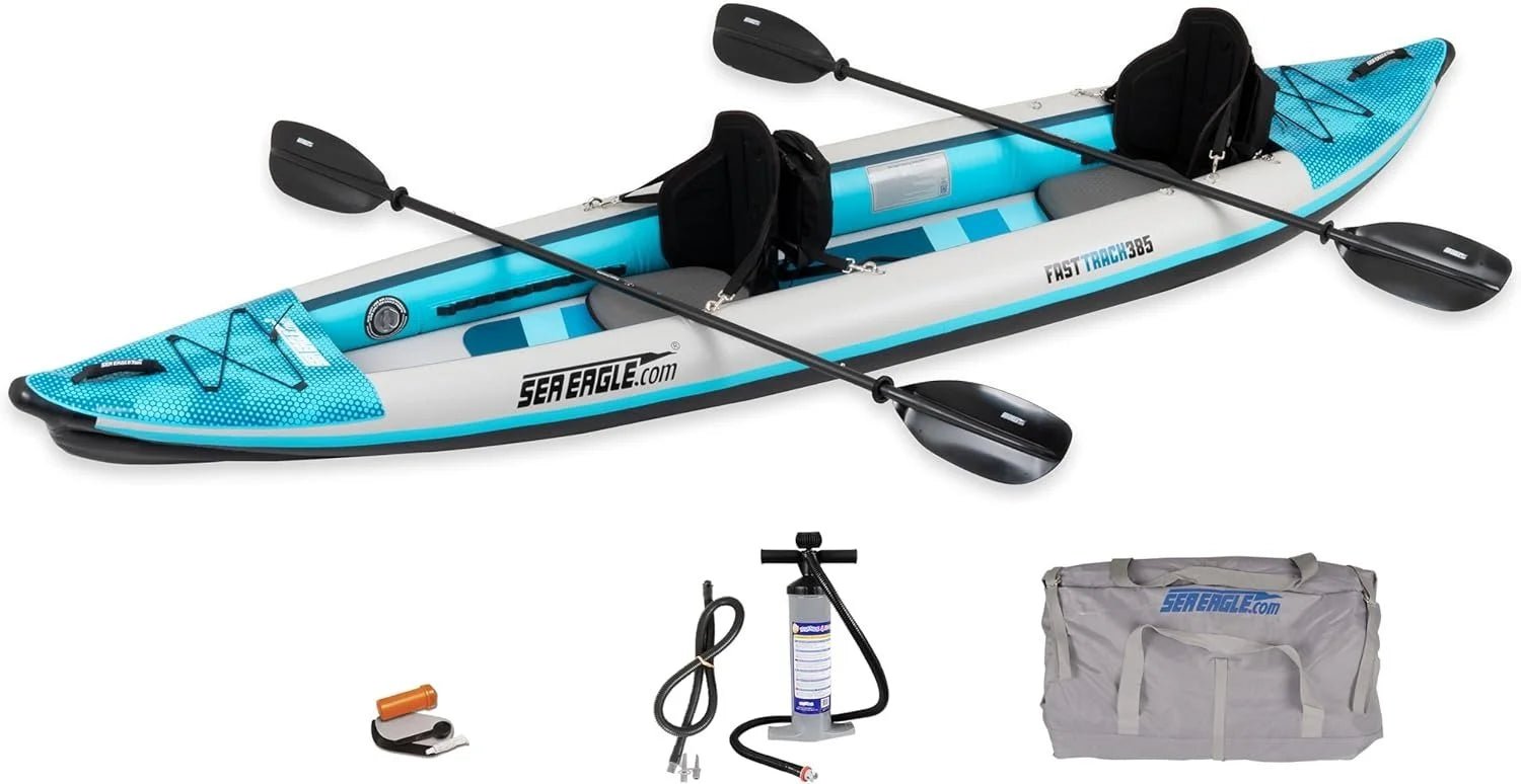 Sea Eagle 385ft FastTrack™ V-bottom Inflatable Kayaks - TryIlluminate