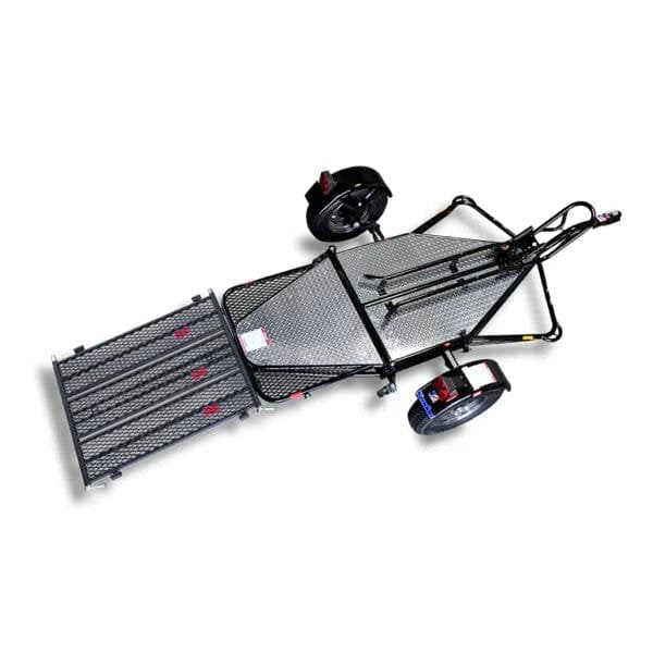 Single Ride-Up SRL Stand-Up™ Motorcycle Trailer - TryIlluminate