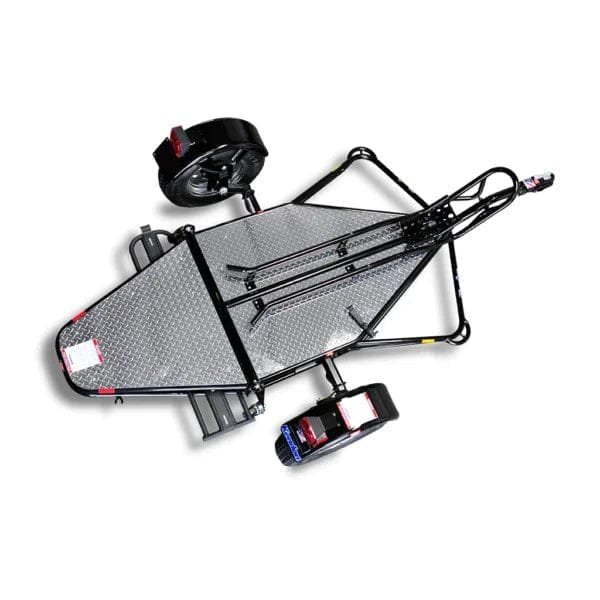 Single Stand-Up™ Motorcycle Trailer - TryIlluminate