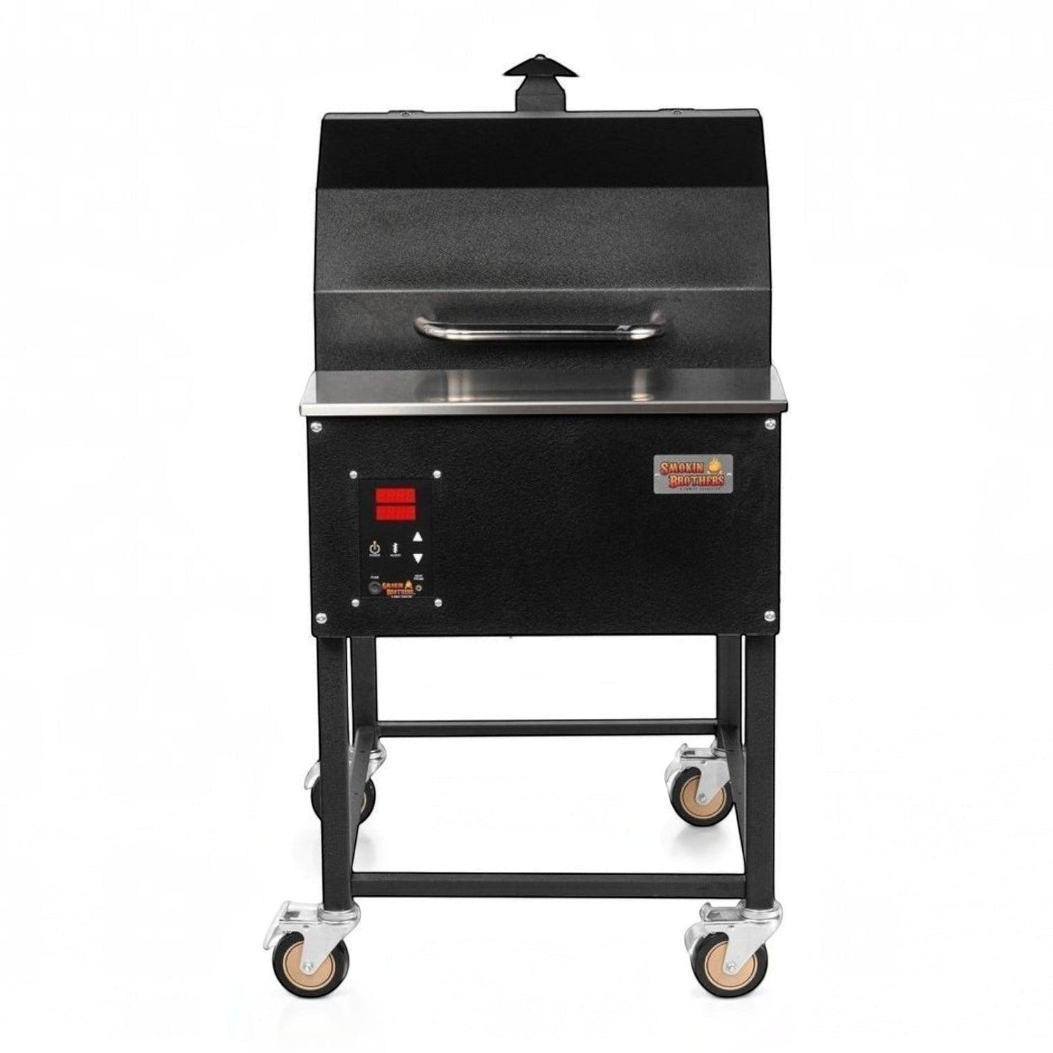Smokin Brothers Premier Plus Black 24 In. Pellet Grill - TryIlluminate