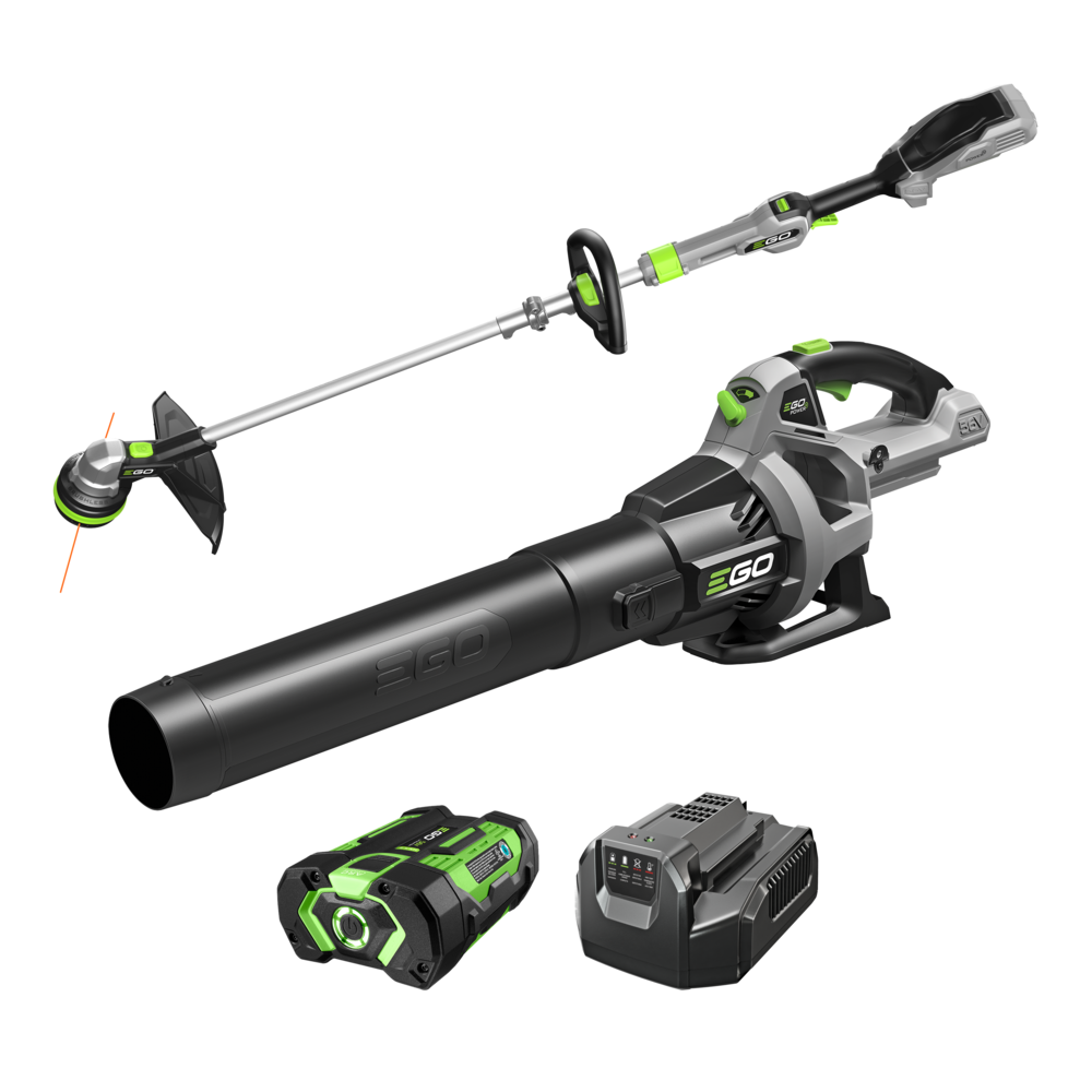 15-Inch Cordless String Trimmer and 530 CFM Leaf Blower Combo Kit