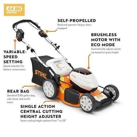Stihl RMA 460 V Self-Propelled Lawn Mower - TryIlluminate