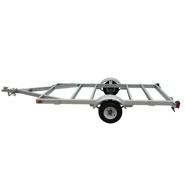 STIRLING, 4ft. x 8ft. Galvalume Kit Trailer w/8in. Wheels, Load Capacity 1000 lb, Deck Length 8 ft, Deck Width 4 ft, Model 48-096-KO8 - TryIlluminate
