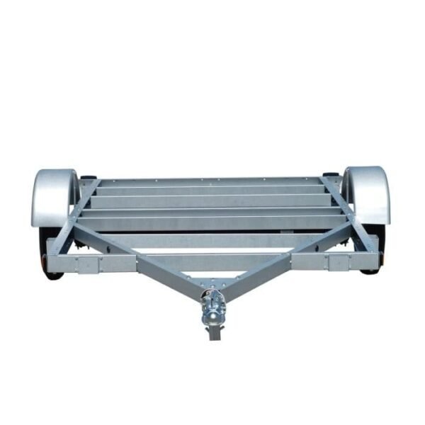 STIRLING, 5ft. x 8ft. Galvalume Kit Trailer w/12in. Wheels, Load Capacity 1250 lb, Deck Length 8 ft, Deck Width 5 ft, Model 60-096-KO12 - TryIlluminate