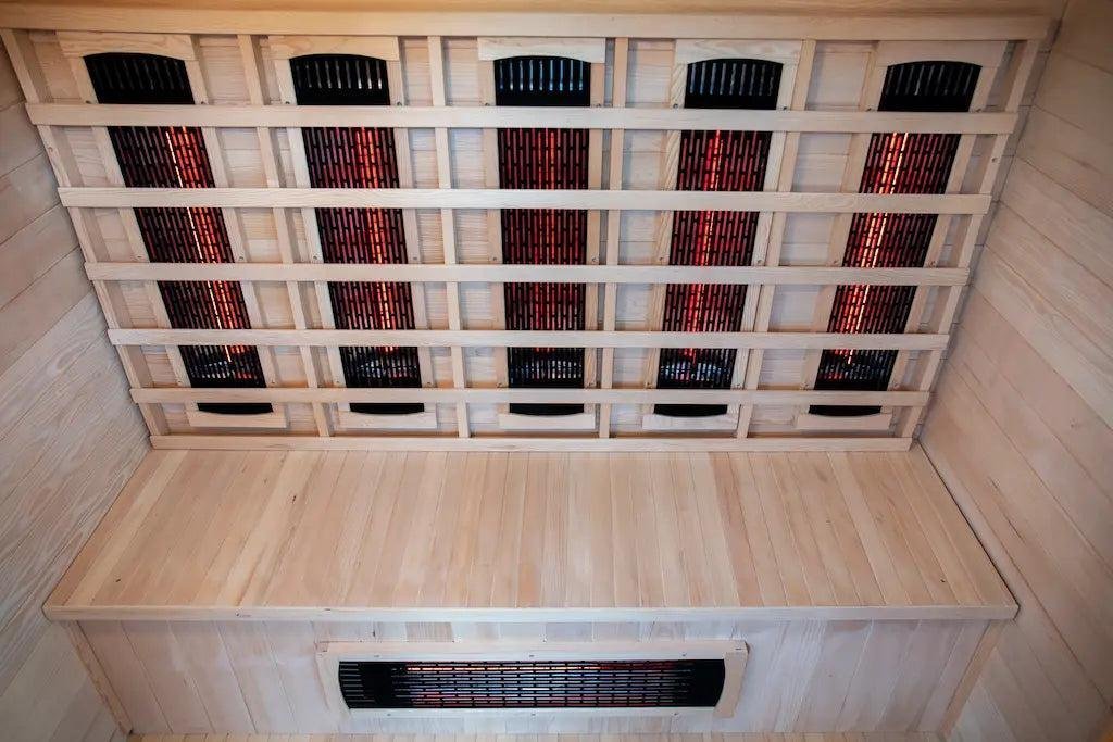 Sunray 4 Person Outdoor Cayenne Infrared Sauna - TryIlluminate