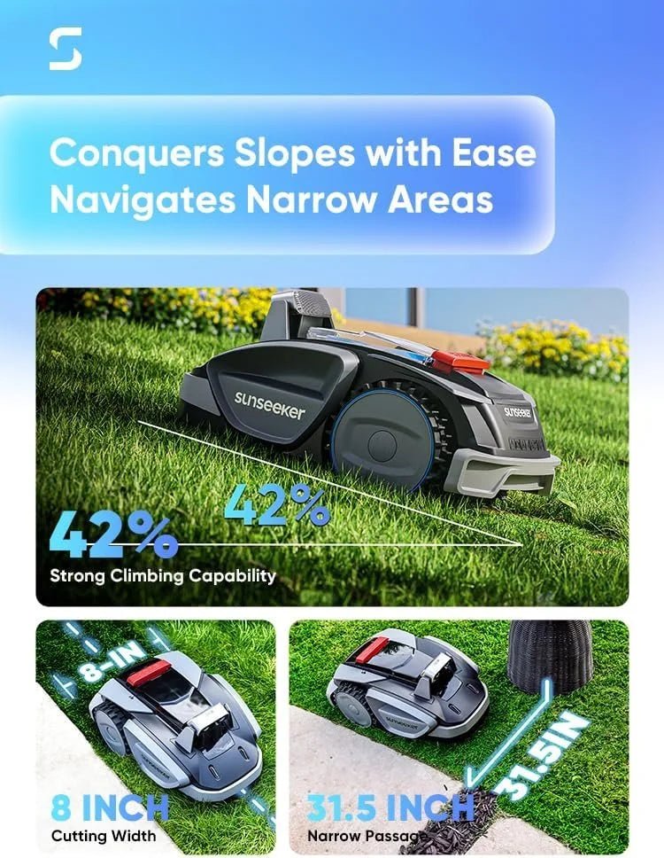 Sunseeker V3 Quiet Lawn Mowers. - TryIlluminate
