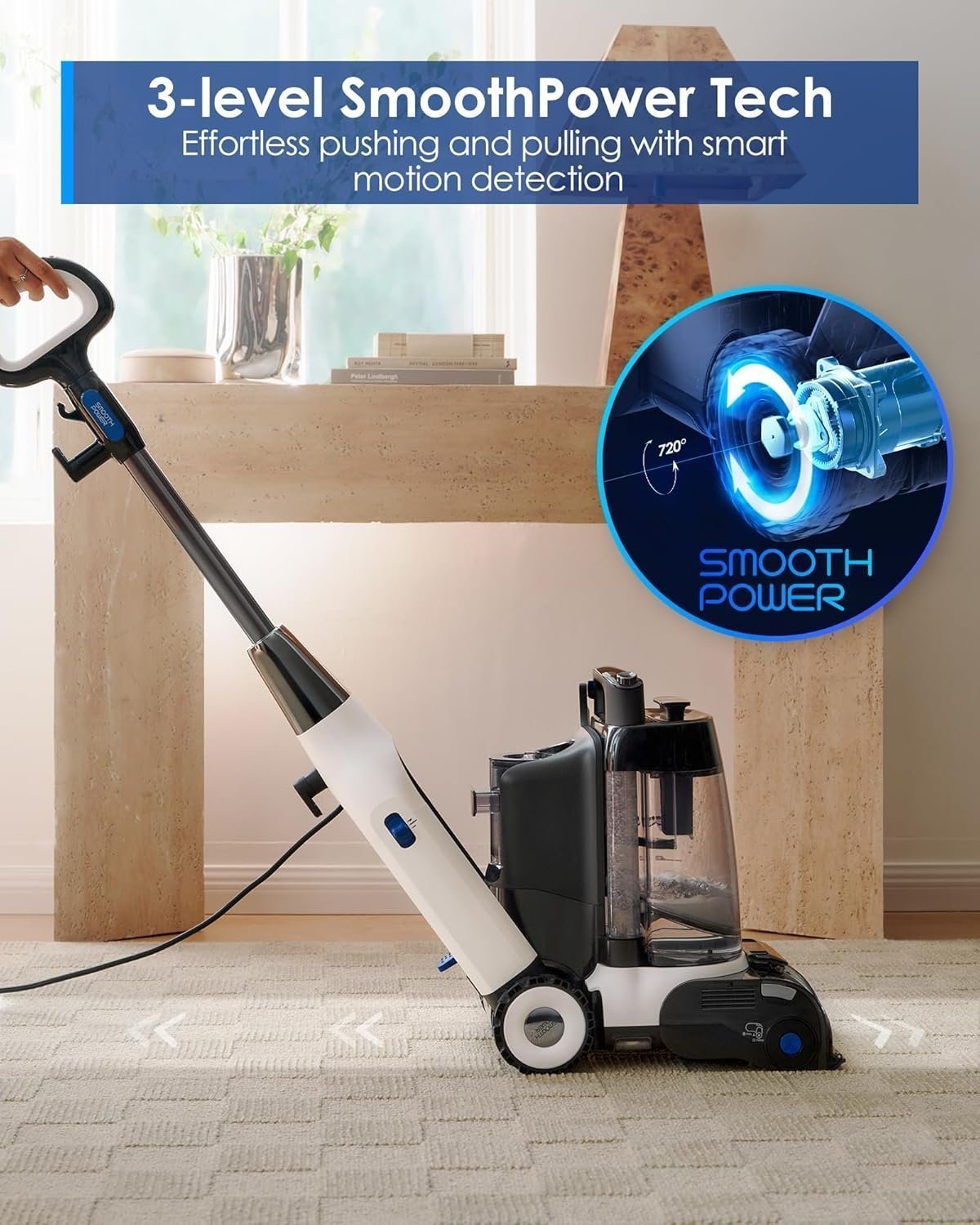 Tineco CARPET ONE Cruiser Smart Carpet Cleaner with Self-Cleaning & FlashDry - TryIlluminate