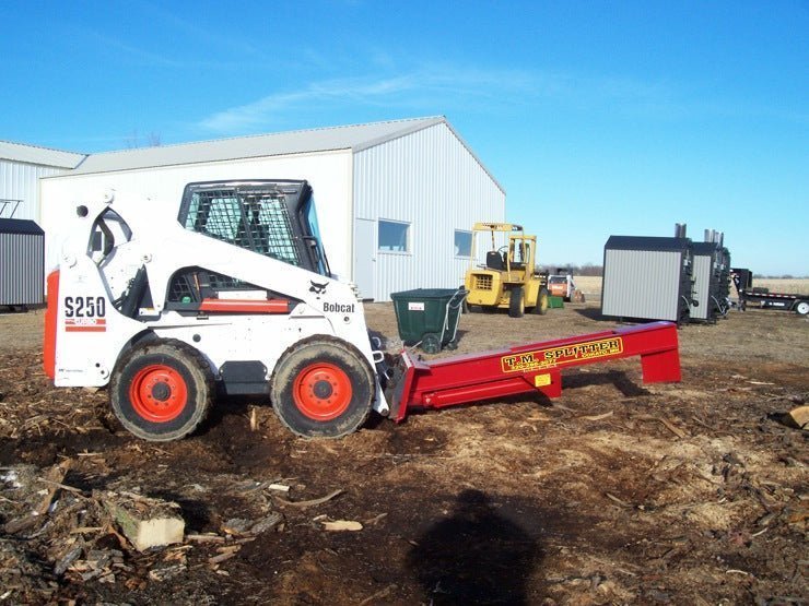 TM Pro Log Splitter Skid Steer Attachment (24”, 30” or 36” Stroke)