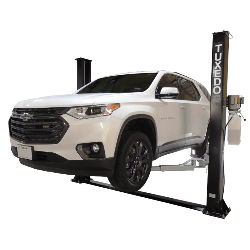 TP9KF TUX 9,000lb 2 Post Cars Lift – Symmetric - TryIlluminate