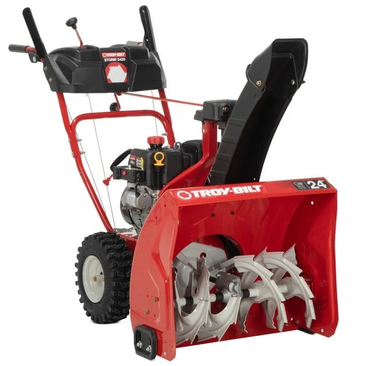 Troy-Bilt Storm 24 in. Two-Stage Gas Snow Blowers - TryIlluminate