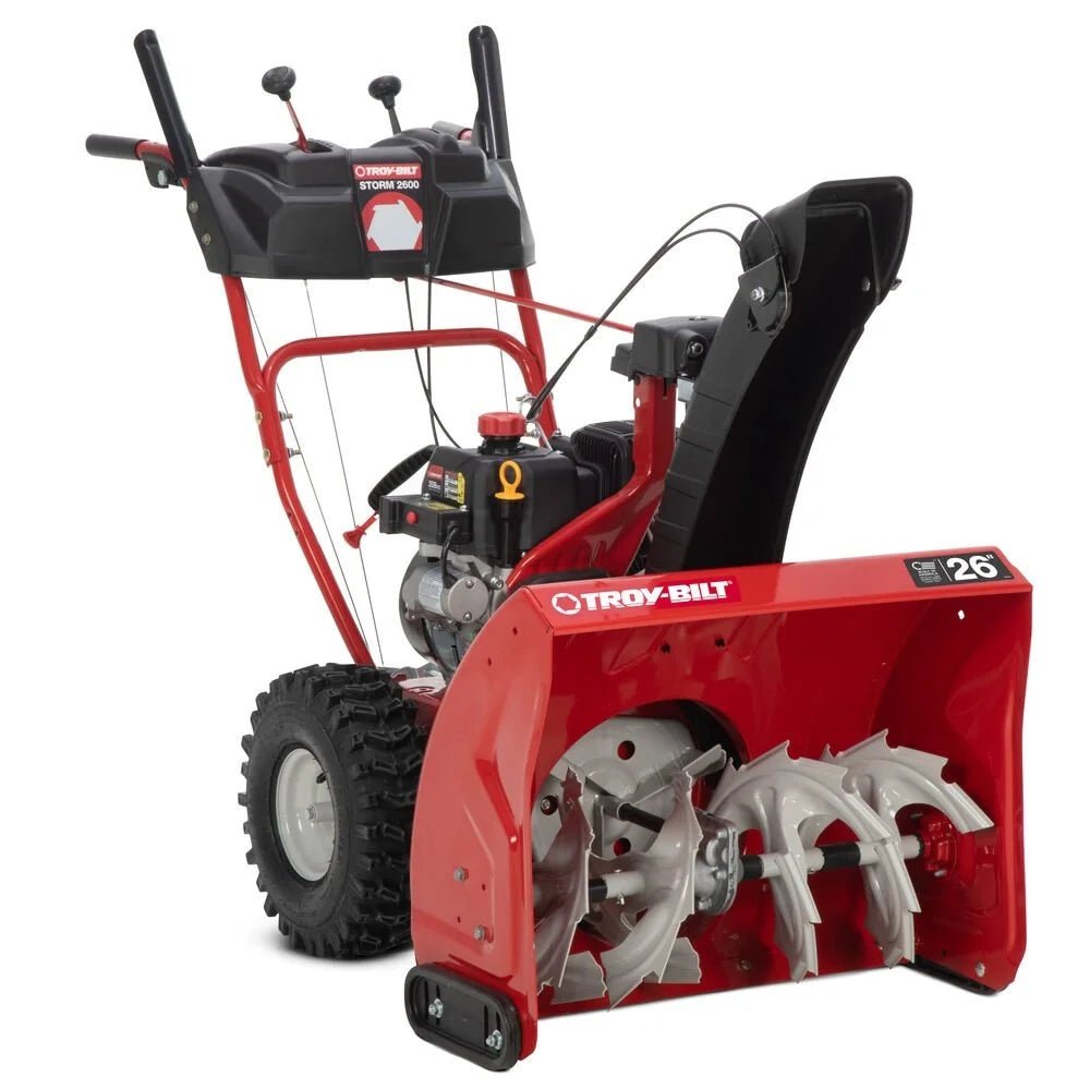 Troy-Bilt Storm 2600 26 in. 208 cc Two-Stage Gas Snow Blower with Electric Starts - TryIlluminate