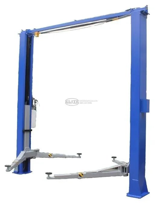 Tuxedo 11,000 lbs Two Post Clear Floor Direct Drives Bi-Symmetric Lift TP11KC-DX - TryIlluminate
