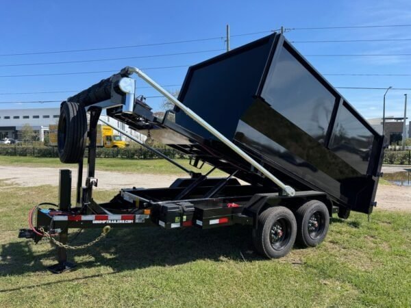 U-DUMP Bumper-Pull Roll-Off Dump Trailer | 6′ x 12′ | ROBP-16 PRO - TryIlluminate