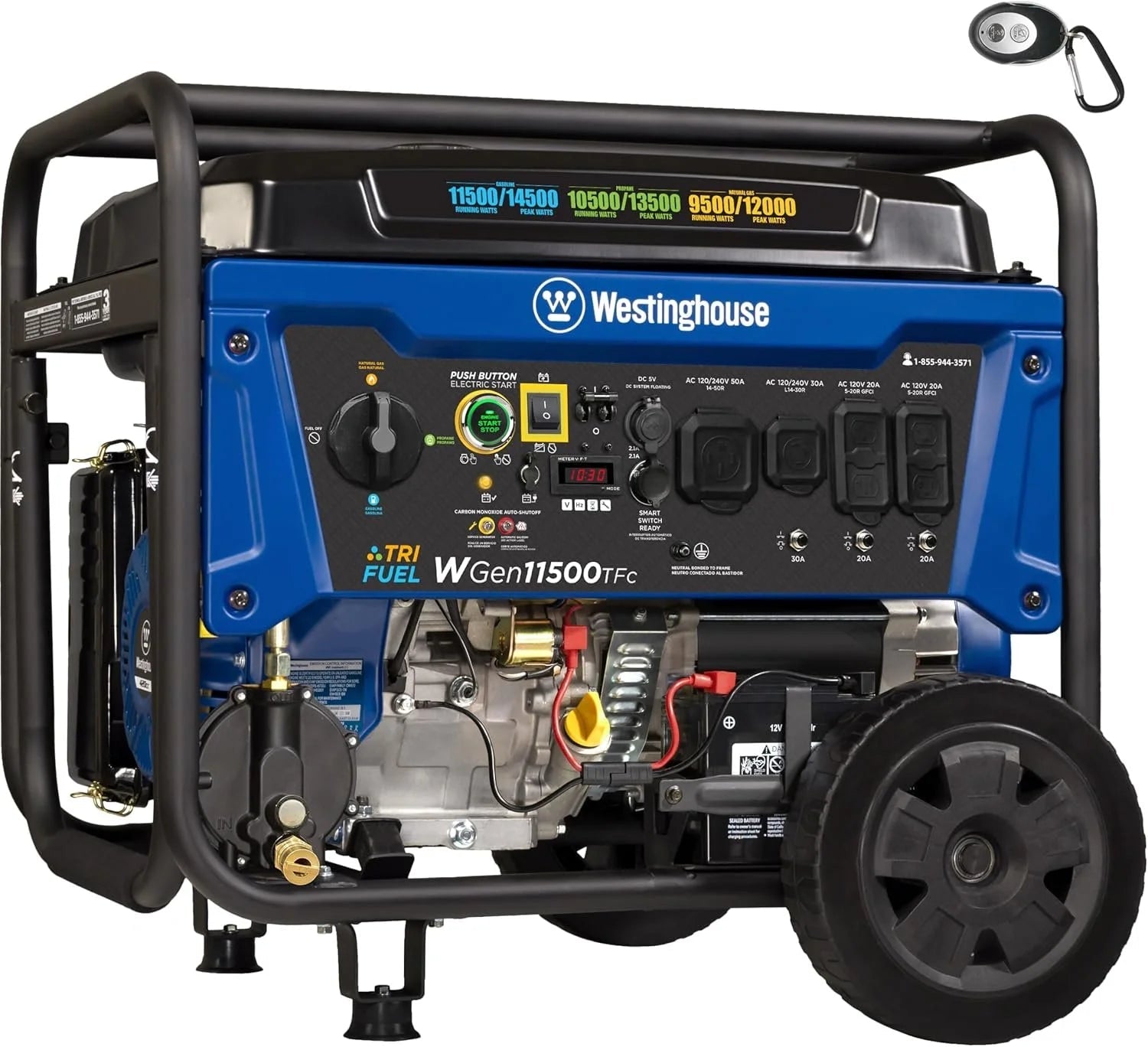 Westinghouse 14,500 Watt Tri-Fuel Portable Generators. - TryIlluminate