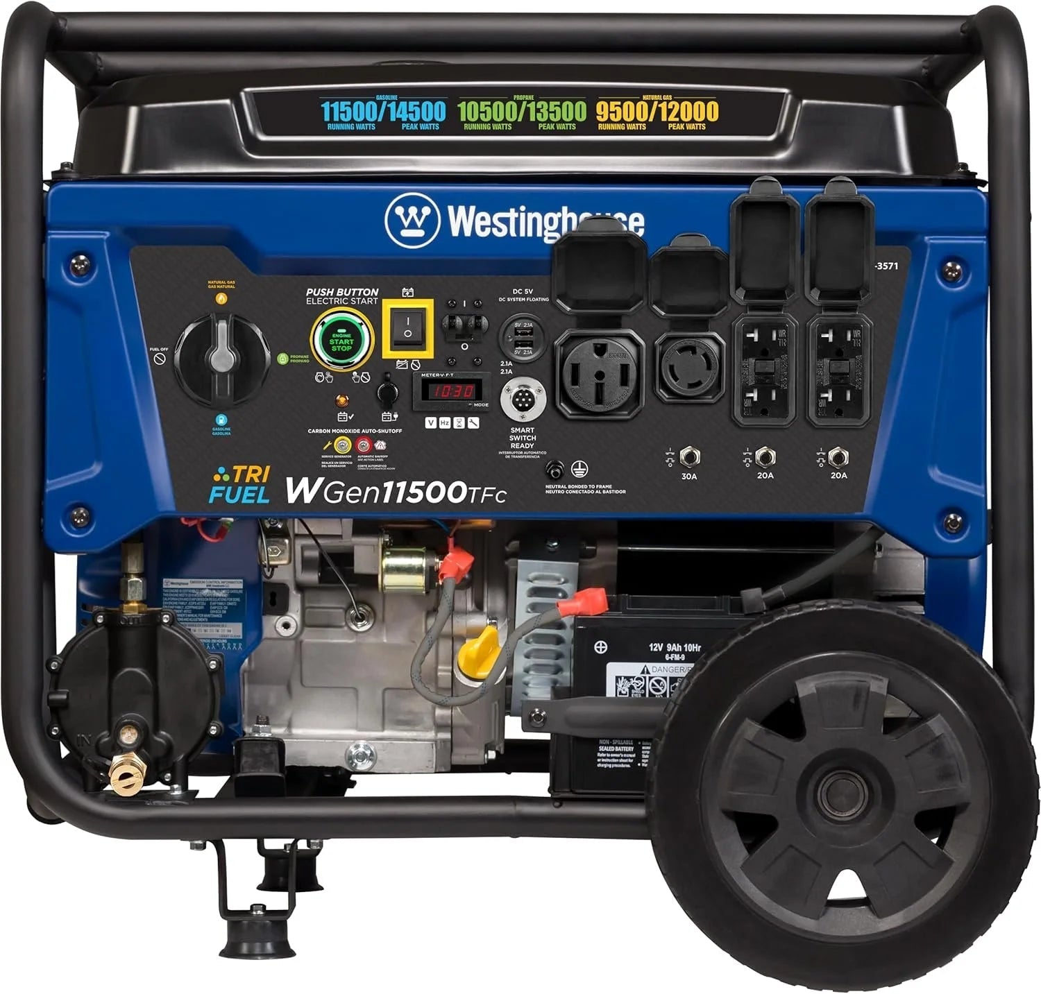 Westinghouse 14,500 Watt Tri-Fuel Portable Generators. - TryIlluminate