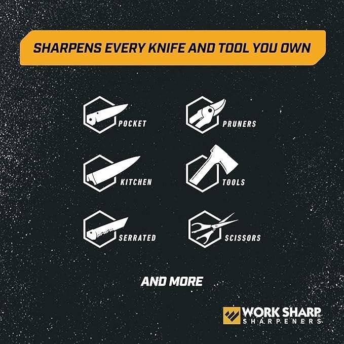 Work Sharp MK2 Professional Electric Knife and Tool Sharpener – Adjustable Tool and Knife Sharpening System - TryIlluminate