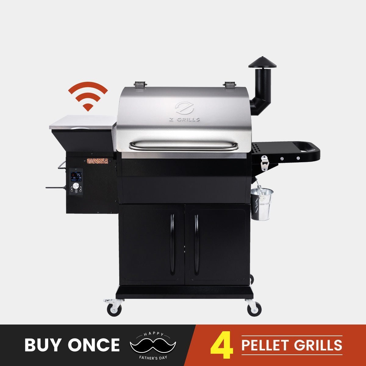 Z Grills BBQ LEGEND 1000D4E WIFI STAINLESS STEEL - TryIlluminate